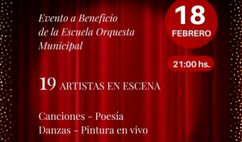 VOCES Y CANCIONES: CONCIERTO A BENEFICIO DE LA ESCUELA ORQUESTA MUNICIPAL